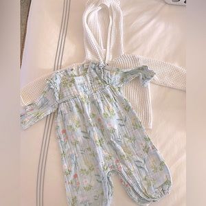 Angel Dear Romper & Sweater (6-12 Months)